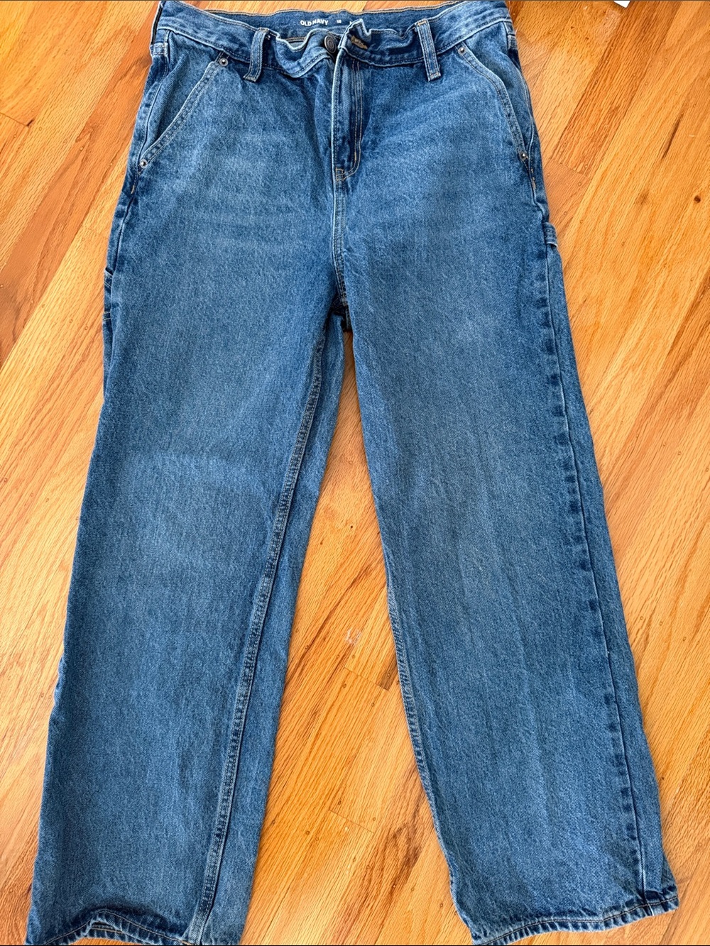 Big Boy's Blue Baggy Denim Jeans